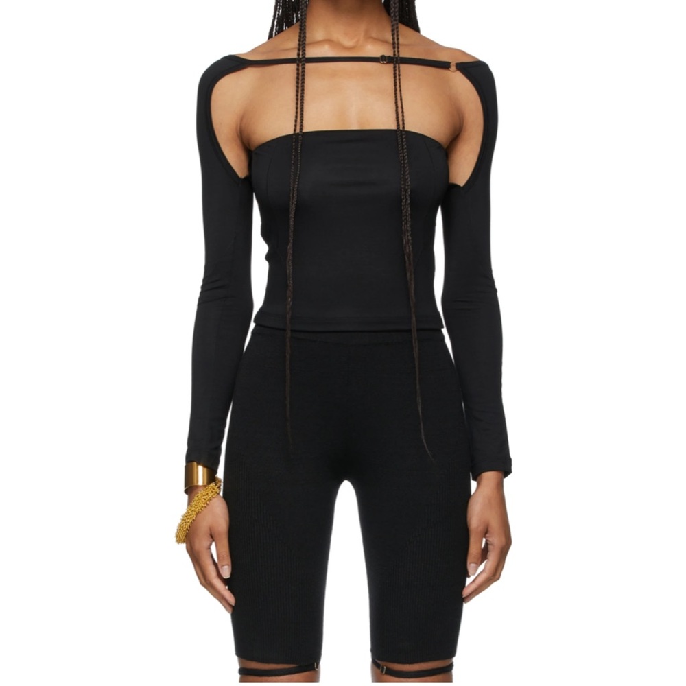 Jacquemus le t shirt lucciu stretch jersey top SOLD OUT